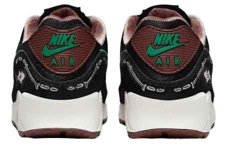 Nike Air Max 90 Замша Текстиль Амортизация Устойчивость к истиранию Покрытие Поддержка Легкий Низкий Верх