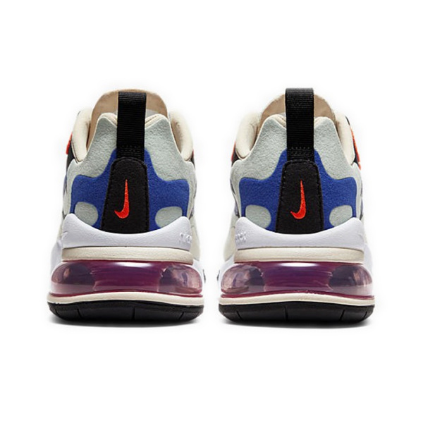 Nike Air Max 270 Винтаж Низкие Кроссовки с воздушной подушкой для бега Повседневные Женские Черные Синие
