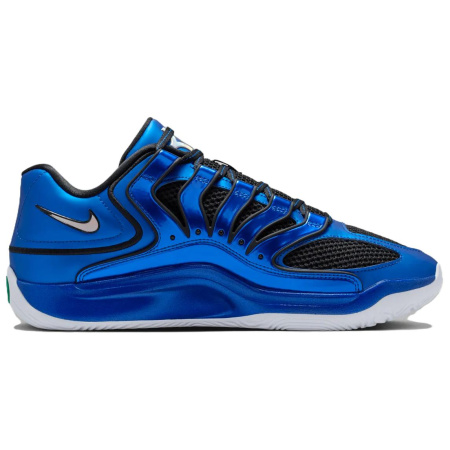 Nike KD 18 Поддержка Сцепление Отскок Баскетбольные кроссовки Мужской Синий