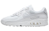 Nike Air Max 90 Износостойкие Дышащие Низкие Повседневные Беговые Кроссовки Женские Белые