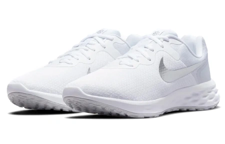 Nike REVOLUTION 6 Текстиль Синтетическая кожа Противоскользящий Устойчивый к истиранию Дышащий Легкий Низкий верх
