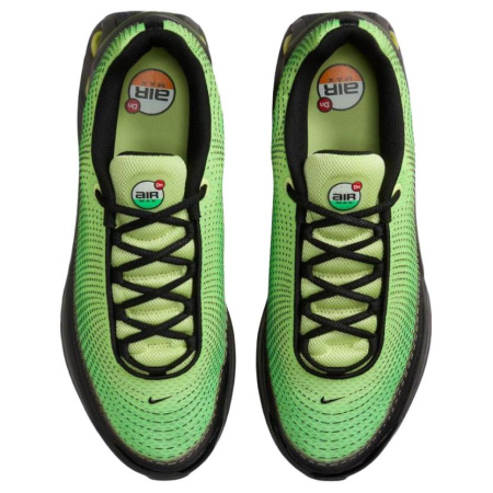 Nike Air Max DN Устойчивые к истиранию Низкие Повседневные Беговые кроссовки для спринта Мужские Зеленые Черные