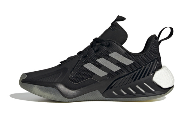 Adidas STAR WARS Star Wars One J Low Топ Детские беговые кроссовки Черно-серый Подростки