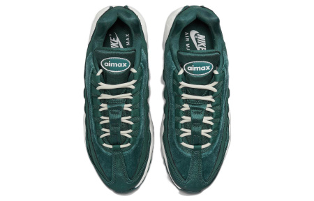 Nike Air Max 95 'Вельветовый Бирюзовый' Сетка Замша Низкий Верх Повседневная Обувь Женская Зеленая