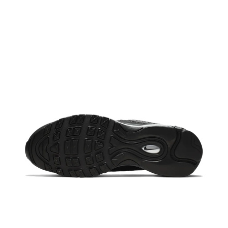 Nike Air Max 98 Low Топ Амортизирующие Повседневные Беговые Кроссовки Мужские Черные Серебряные