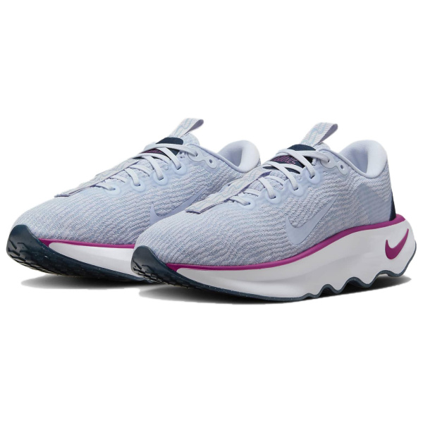 Nike Motiva Аbrasion Resistant Дышащие Низкие Кроссовки для Ходьбы Женские Синие
