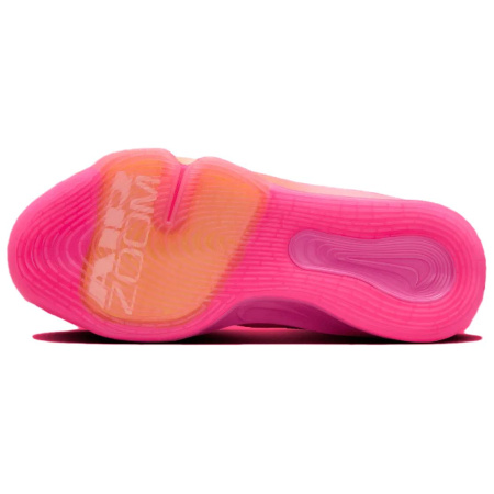 Nike GT Hustle 3 Удобные и Легкие Баскетбольные Кроссовки MID Унисекс Розовые Фиолетовые