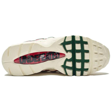 UNDEFEATED X Nike Air Max 95 Беговые кроссовки Мужские Экрю