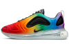 Nike Air MAX 720 Betrue Ткань Радужный Легкий Низкий Топ Повседневная Обувь Унисекс