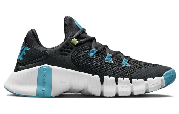 Nike Free Metcon Амортизация Противоскользящие Низкие Кроссовки для тренировок Мужские Черные