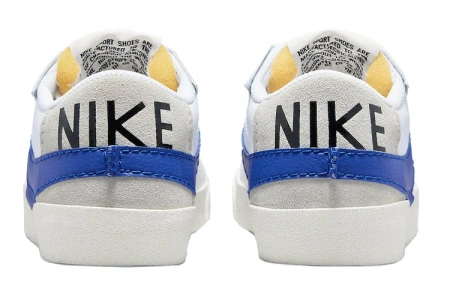 Nike Blazer Low Скейтборд Кроссовки Мужские Белые Синие