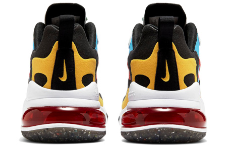 Nike Air Max 270 Амортизация Низкий Топ Повседневные Беговые Кроссовки Мужские Многоцветные
