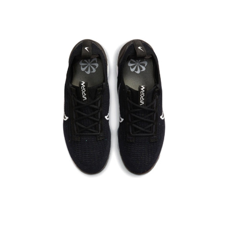 Nike VaporMax Flyknit Low Повседневные беговые кроссовки для женщин черные