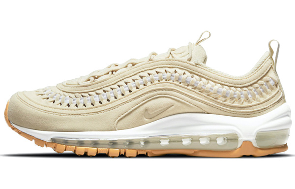 Nike Air Max 97 Винтаж Ткань Амортизация Устойчивость к истиранию Дышащий Низкий Верх Резина Повседневный Спринт