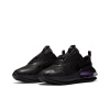 Nike Air Max Up Ткань Низкие Повседневные Беговые Кроссовки Женские Черные