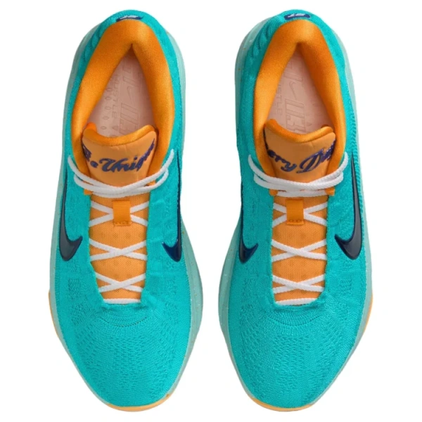 Nike GT Hustle 3 Противоскользящие Устойчивые к истиранию MID Топ Баскетбольные кроссовки Мужские Синие
