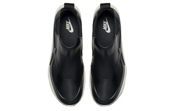 Nike Air Max THEA MID Топ Беговые кроссовки Женские Черные