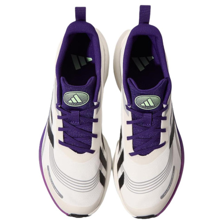 Adidas ETHER LITE Амортизация Противоскользящие Дышащие Беговые кроссовки Унисекс Белый Фиолетовый