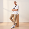 Nike KD 17 Low Топ Баскетбольные кроссовки Мужской Белый Азиатская версия