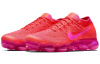 Nike Air Vapormax Ткань Низкие Кроссовки для Бега с Воздушной Подушкой Женские Лазерный Красный