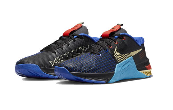 Nike Metcon 8 Low Топ Черный Белый Мужской Черный Синий