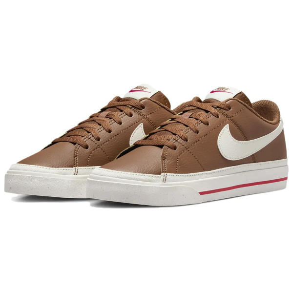 Nike Court Legacy противоскользящие устойчивые к истиранию низкие кеды для скейтбординга женские светлый умбра