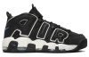 Nike Air More Uptempo MID Топ Винтажные Баскетбольные Кроссовки Мужские Черно-Белые
