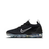 Nike VaporMax Flyknit Low Повседневные беговые кроссовки для женщин черные