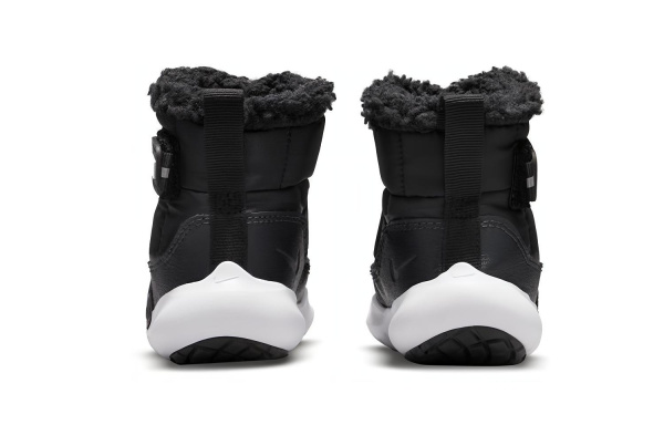 Nike Flex Advance Boot Устойчивый к истиранию Термическая Высокая Обувь для Малышей Черная для Младенцев и Малышей