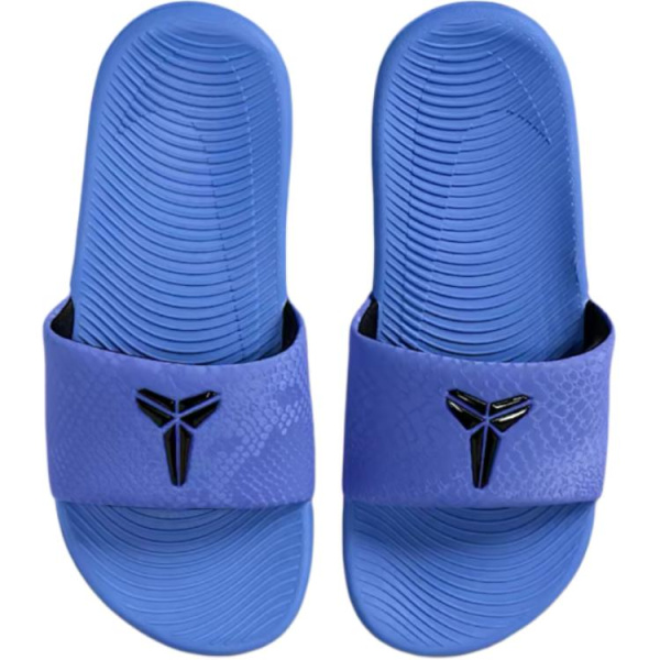 Подростки Nike Kobe Kawa Slide Классические и Универсальные Детские Уличные Тапочки Синие