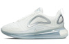 Nike Air Max 720 Ткань Низкие Беговые Кроссовки Женские Серебристо-Белые