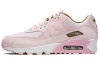 Nike Air Max 90 Легкий Низкий Топ Амортизирующие Беговые Кроссовки Женские Вишневый Цветок Розовый