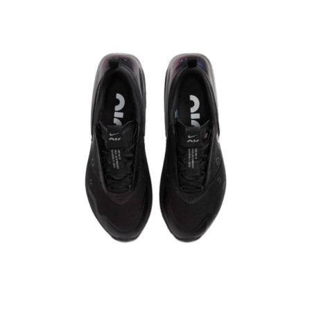 Nike Air Max Up Ткань Низкие Повседневные Беговые Кроссовки Женские Черные