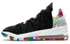Nike Lebron 18 Low Топ Баскетбольные кроссовки Унисекс Черный Белый Розовый Азиатская версия