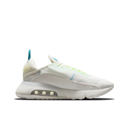 Nike Air Max 2090 Винтаж Ткань Низкие Кроссовки для Бега Мужские Белые Синие Зеленые