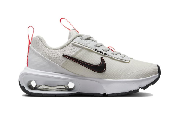 Nike Air Max INTRLK Лайт Ps Амортизация Износостойкие Низкие Детские Лайфстайл Кроссовки Белый Оранжевый Детский