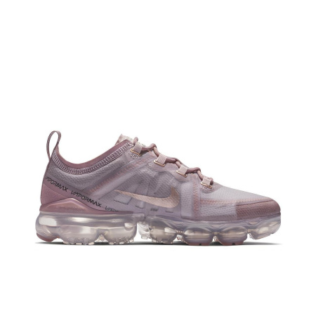 Nike VaporMax 2019 Спортивная сетка ткань низкий верх повседневные беговые кроссовки женские розовые