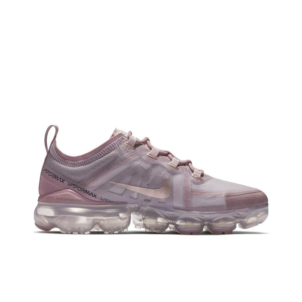 Nike VaporMax 2019 Спортивная сетка ткань низкий верх повседневные беговые кроссовки женские розовые