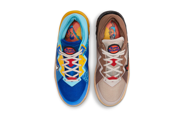 Space Jam X Nike Lebron 18 Low 'Wile E. X Roadrunner' Низкие кеды для детей для баскетбола