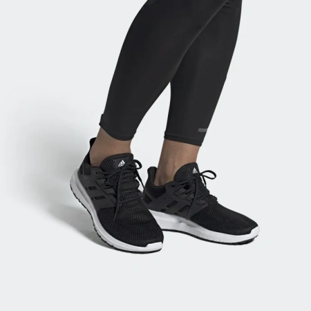 Adidas ULT Сетка Текстиль Амортизация Дышащий Низкий Топ Беговые кроссовки Мужской Черный