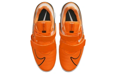 Nike Romaleos 4 Удобные Низкие Кроссовки для Тренировок Унисекс Оранжевые Черные
