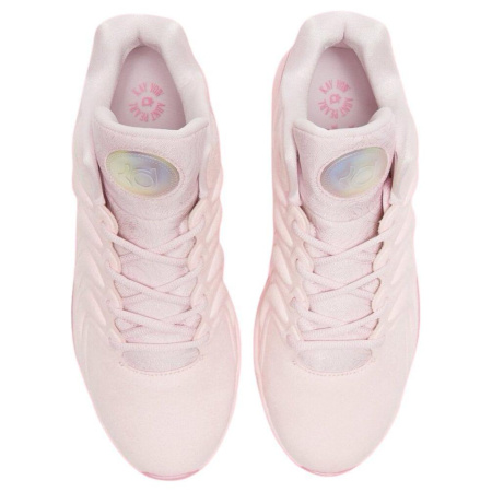 Nike KD 17 'Aunt Pearl' Устойчивые к истиранию Дышащие Низкие Баскетбольные кроссовки Мужские Розовые