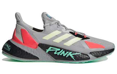 Cyberpunk 2077 x Adidas X9000l4 Ткань Амортизация Противоскользящий Устойчивый к истиранию Дышащий Низкий Верх