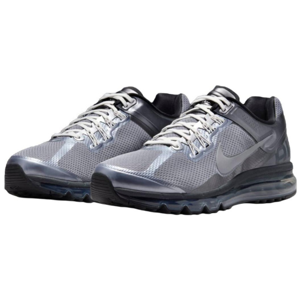 Nike Air Max 2013 Низкие Кроссовки для Бега с Низким Верхом Унисекс Серый Серебряный