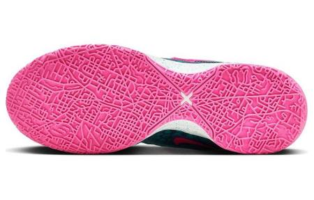 Nike LeBron NXXT Gen Ampd EP Low Топ Баскетбольные кроссовки Мужской Зеленый Розовый