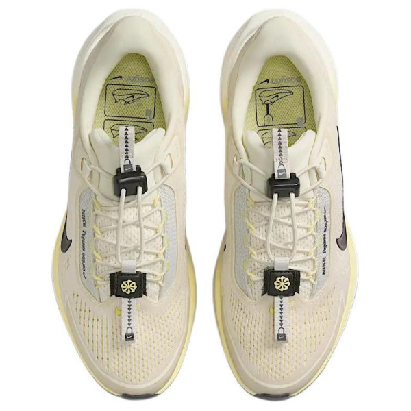 Nike Pegasus EasyOn противоскользящие устойчивые к истиранию низкий топ повседневные беговые кроссовки женские желтые