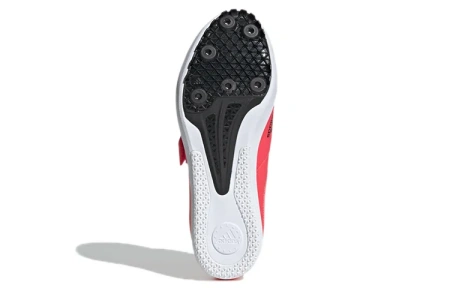 Adidas JUMPSTAR Амортизация Устойчивость к истиранию Низкий верх Тренировочная беговая обувь Мужская Оранжевый Красный