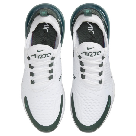 Nike Air Max 270 Low Беговые кроссовки для женщин белые и зеленые